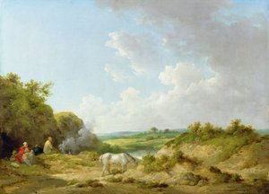 En sigøynerleir av George Morland