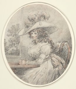 Anne Ward Morland, ca. 1786 (grafitt)