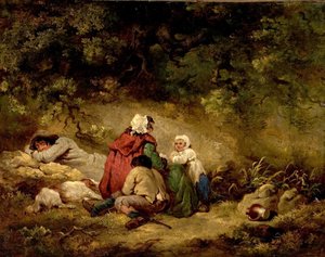Sigøynerleir av George Morland