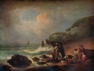 Å skyte havfugler, 1795 av George Morland