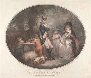 St. James Park av George Morland