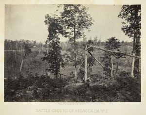 Battle Ground of Resacca, GA, nr. 2, 1866. av George N. Barnard