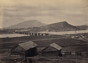 Chattanooga sett fra nord av George N. Barnard