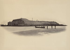 Fort Sumpter, 1860-tallet. av George N. Barnard