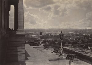 Nashville fra Capitol, 1860-tallet. av George N. Barnard