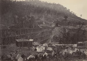 Pass i Racoon Range, Whiteside nr. 1, 1860-tallet. av George N. Barnard