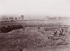 Rebel Fortifications foran Atlanta, ca. 1864. av George N. Barnard