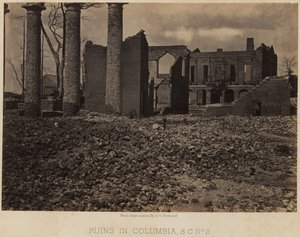 Ruiner i Columbia, S.C. nr. 2 av George N. Barnard