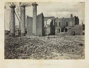 Ruiner i Columbia, S.C., nr. 2, 1865. av George N. Barnard