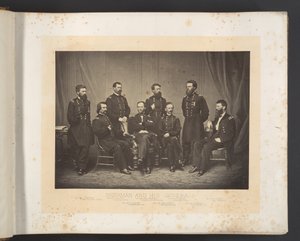 Sherman og hans generaler av George N. Barnard