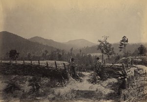 Allatoona-passet, Georgia av George N. Barnard