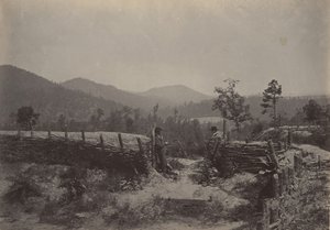 Allatoona-passet, Georgia, 1860-tallet. av George N. Barnard
