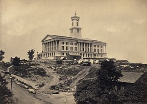 Capitol, Nashville, Tennessee av George N. Barnard