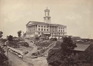 The Capitol, Nashville, Tennessee, 1860-tallet.