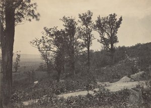 The Crest of Mission Ridge, 1860-tallet. av George N. Barnard