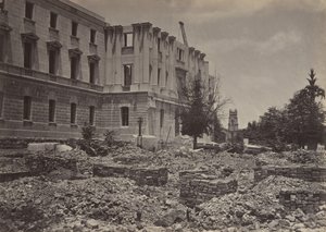 The New Capitol, Columbia, South Carolina, 1860-tallet. av George N. Barnard