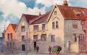 The Old Music House, King Street (farge litho)