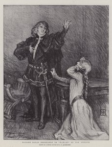 Madame Sarah Bernhardt i Hamlet ved Adelphi