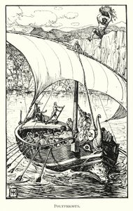 Odyssey: Polyphemus (gravering) av George Percy Jacomb Hood