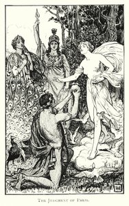 Odyssey: The Judgment of Paris (gravering)