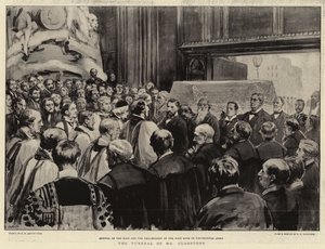 Begravelsen til Mr Gladstone av George Percy Jacomb Hood