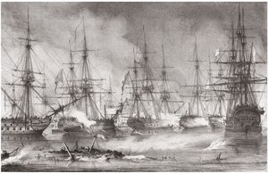 Sjøslaget ved Navarino 20. oktober 1827, 1828