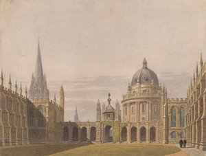 The Quadrangle, All Soul's, Oxford av George Pyne