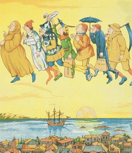 Ukens dager, illustrasjon fra Rumpelstiltskin