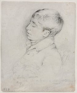 Et portrett av Welby Sherman sover i en stol av George Richmond