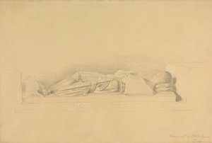 Bilde av en korsfarer, Stisted Church av George Richmond