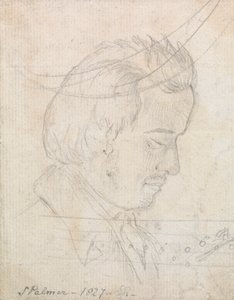 Portrettsjef av Samuel Palmer av George Richmond