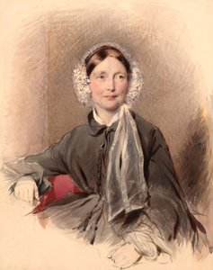 Portrett av en ukjent kvinne av George Richmond