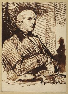 Den sittende mannen av George Richmond