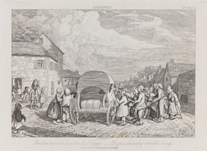 Beggars, Eperney, ca. 1821 (radering)