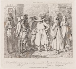 Dandies, Neumarket, ca. 1821 (radering)