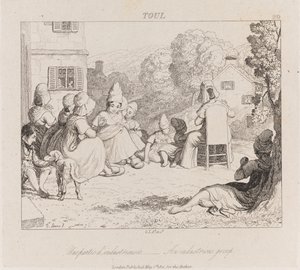 Industrious Group, Toul, ca. 1821 (etsing)