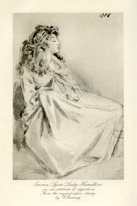Emma Lady Hamilton av George Romney