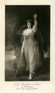 Emma Lady Hamilton av George Romney
