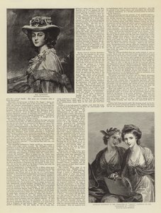 Fair Celebrities of Bygone Days