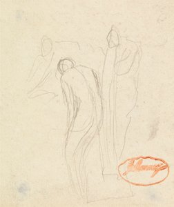 Figursammensetningsstudie 1 av George Romney