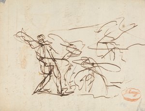 Figursammensetningsstudie 25 av George Romney