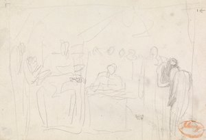 Figursammensetningsstudie 35 av George Romney