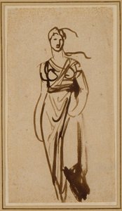 Figur av en kvinne av George Romney
