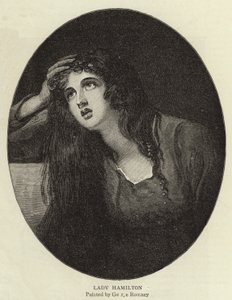 Lady Hamilton av George Romney