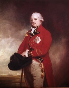 Generalmajor Sir Archibald Campbell fra Inverneil og Ross KB, guvernør og øverstkommanderende, Madras, 1790 av George Romney