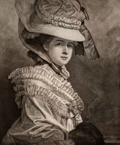 Miss Cumberland, sent på 1700-tallet, 1912. av George Romney