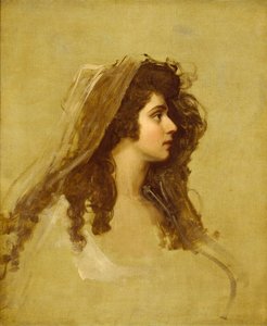 Fru Siddons, c1784 av George Romney