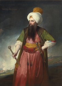 Portrett av Edward Wortley Montagu 1713-1776 av George Romney