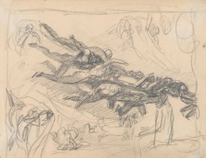 Kristi fristelse av George Romney