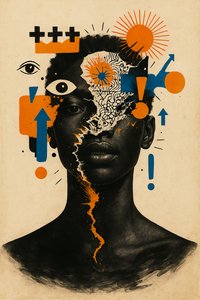 Utover overlevelse, 2025 (akryl på lerret)